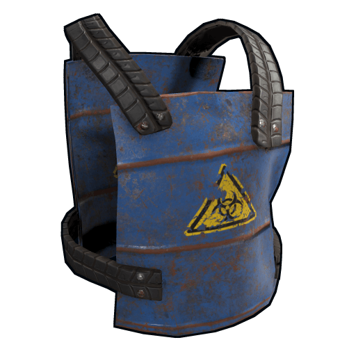 Metal Barrel Chest Plate