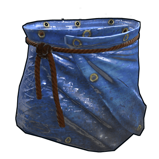 Blue Tarp Skirt