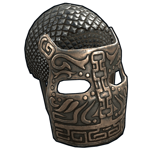 Bronze War Mask