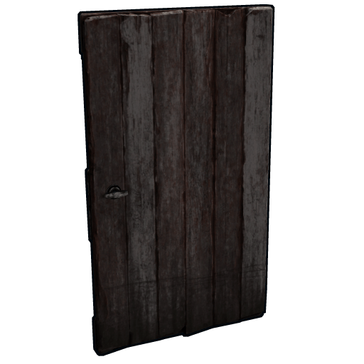 Bleached Ebony Door