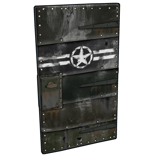 Army Metal Door