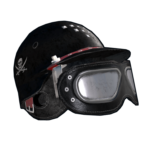 Biker Goth Helmet