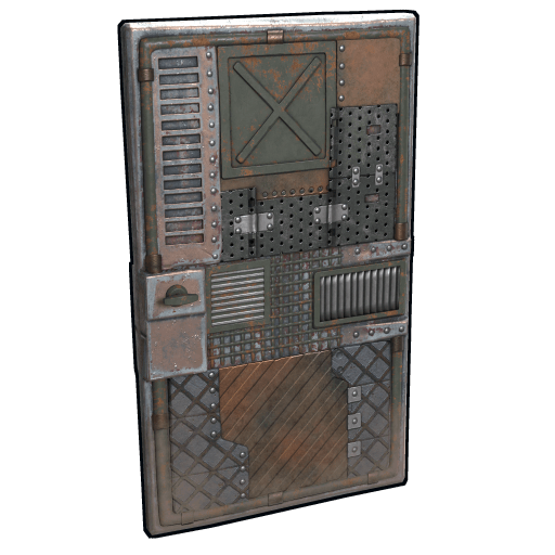 Metalshop Scrap Door
