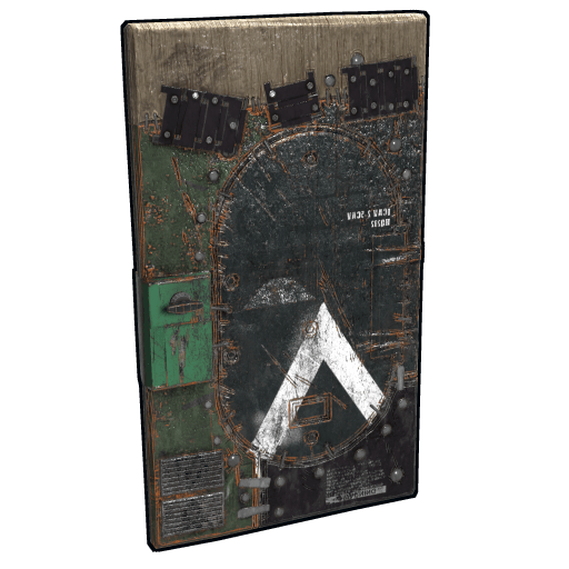 Salvaged APC Door