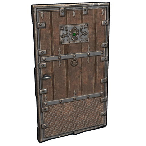 Ornate Wooden Door