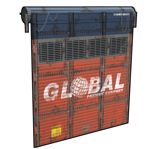 Cargo Truck Garage Door