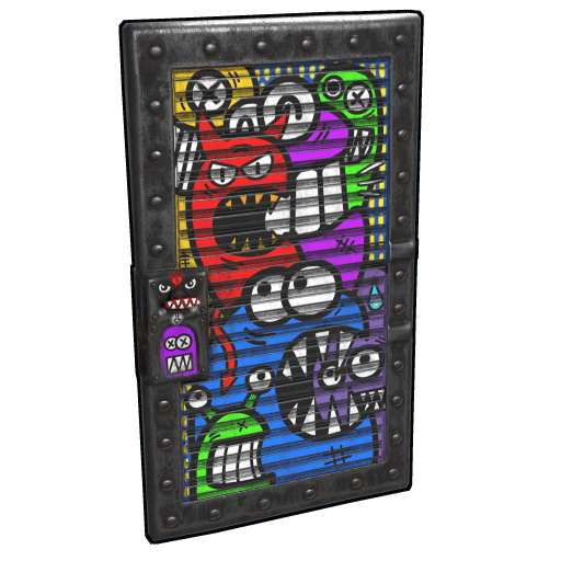 Urban Night Door