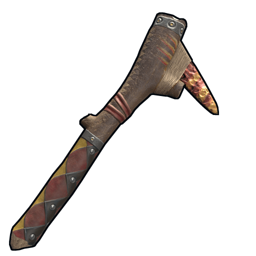 Tribal Stone Pickaxe