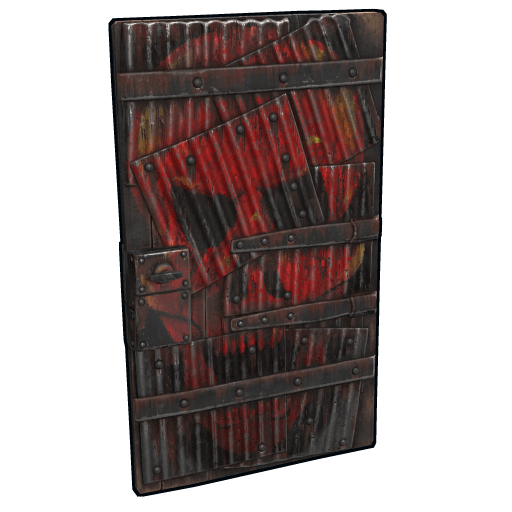 Red Skull Door