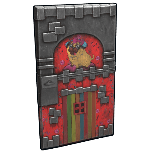 Pug Tower Door