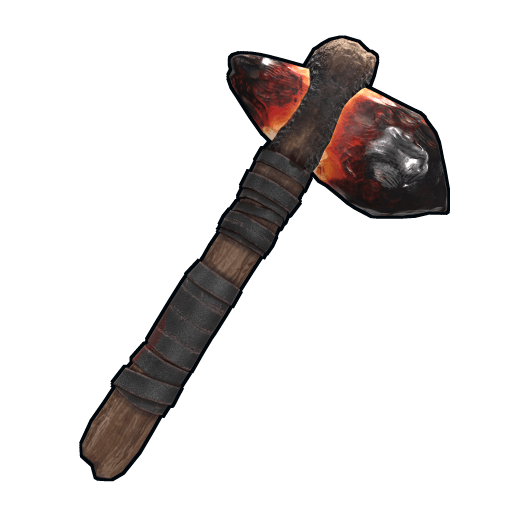 Dragon Glass Stone Hatchet