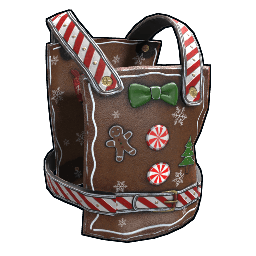 Naughty Gingerbread Chestplate