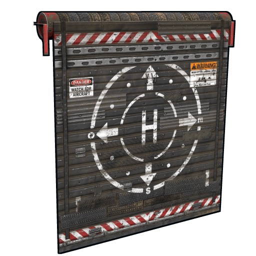 Minicopter Hangar Door