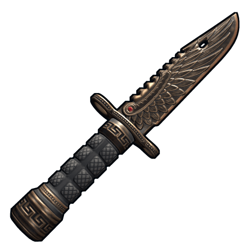 Bronze Raven Knife