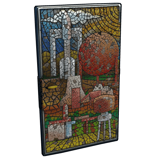 Mosaic Door