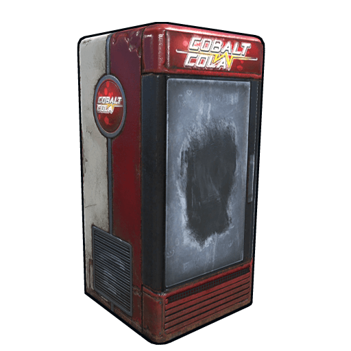 Cobalt Cola Fridge