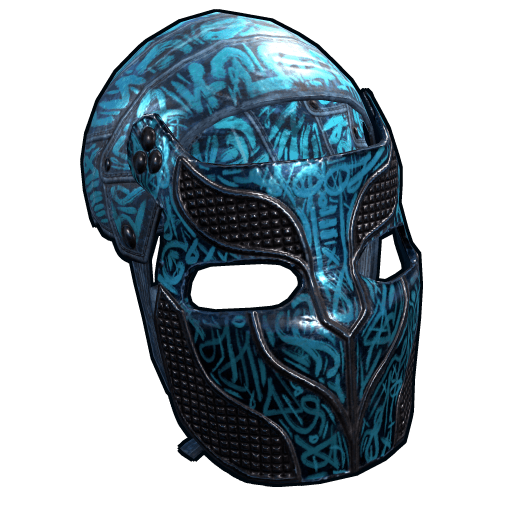 Azul Metal Facemask