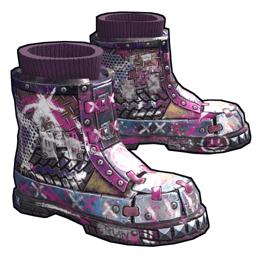 Apocalyptic Knight Boots