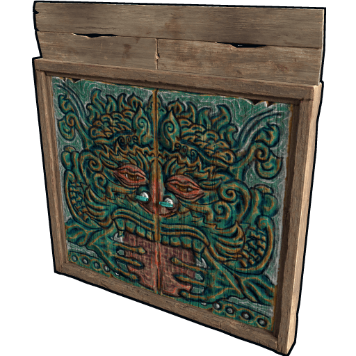 Wind King Wooden Double Door