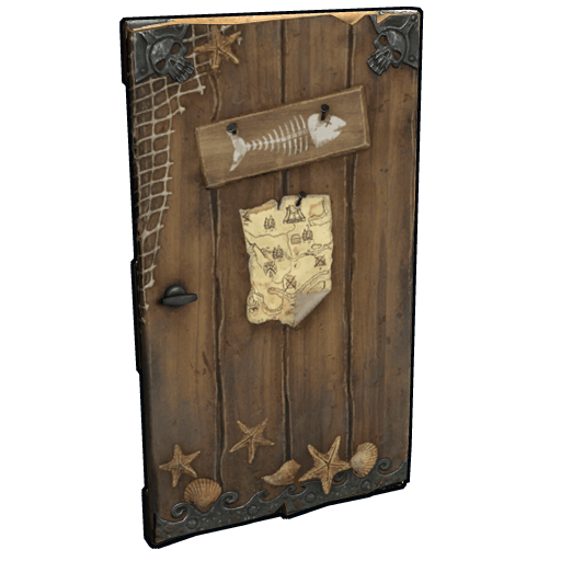 Pirate Hut Door