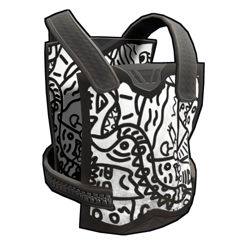 Doodle Metal Chestplate