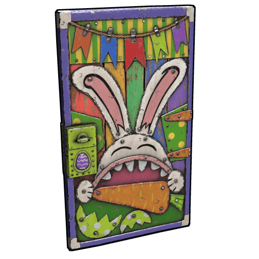 Happy Rabbit Door