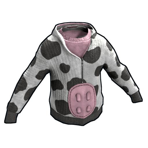 Cow Moo Flage Hoodie