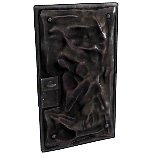 Melted Blast Door