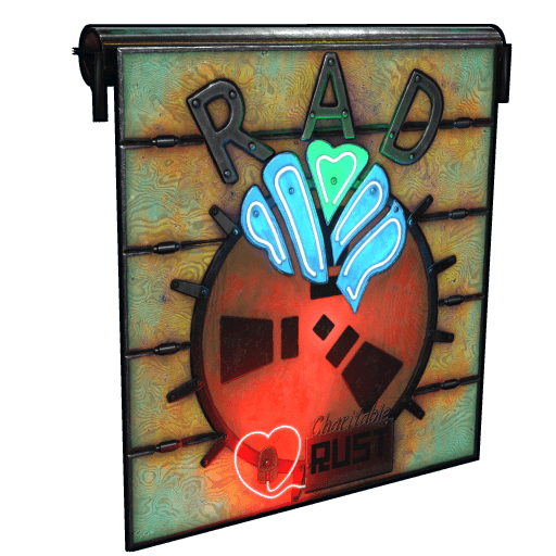 Charitable Rust 2020 Garage Door