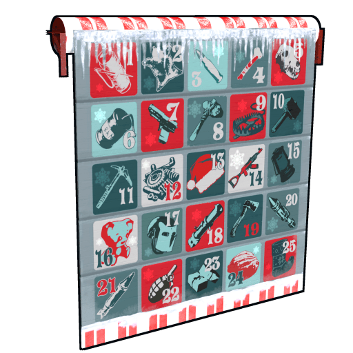 Advent Calendar Garage Door
