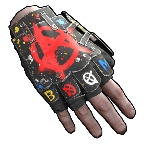 Bombing Roadsign Gloves