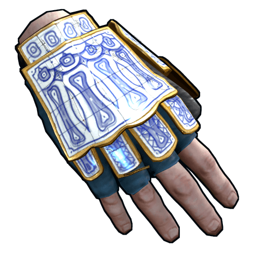 Porcelain Roadsign Gloves