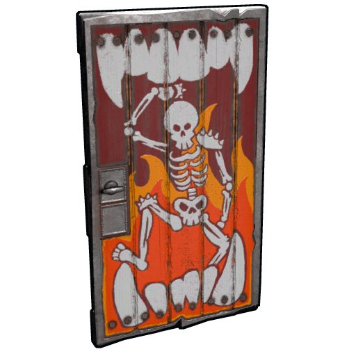 Brothers of Fire Wooden Door