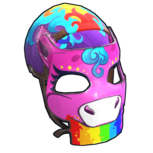 Rainbow Pony Mask