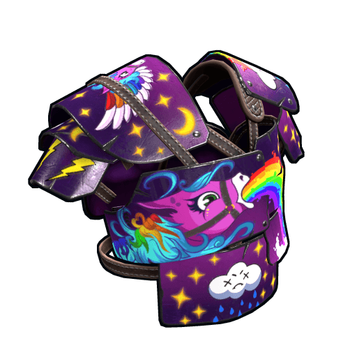 Rainbow Pony Vest