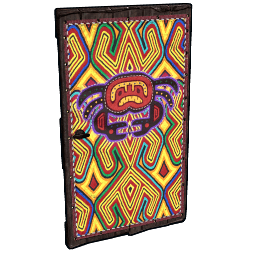 Panamanian Wooden Door