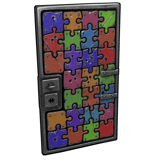 Puzzle Sheet Metal Door