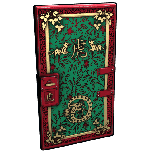 Jade Lunar Tiger Door