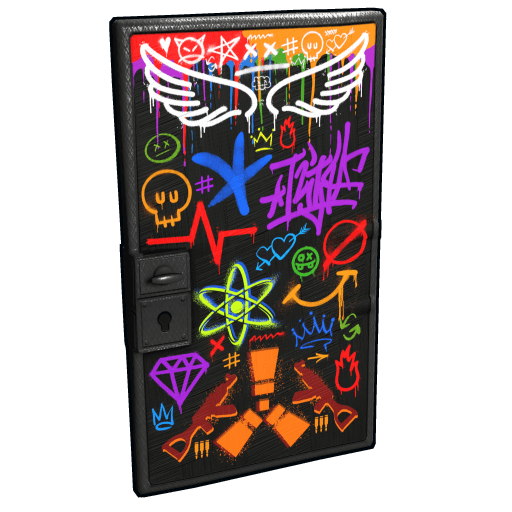Spraycan Sheet Metal Door