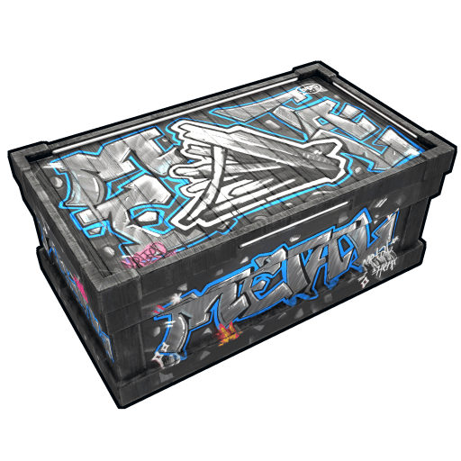 Graffiti Metal Storage