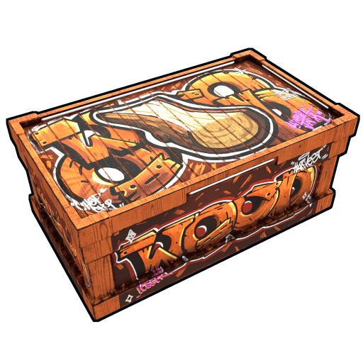 Graffiti Wood Storage