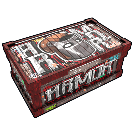 Graffiti Armor Storage