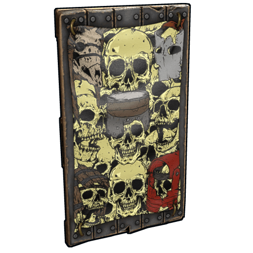 Dead Souls Wooden Door
