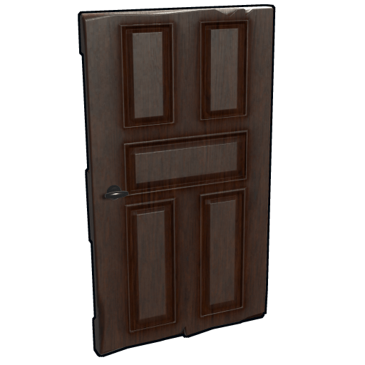 Manufactured Wooden Door