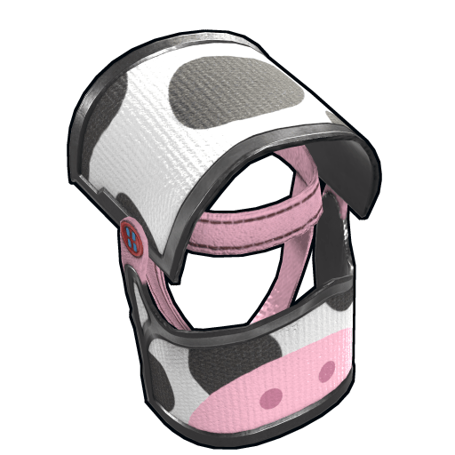 Cow Moo Flage Helmet
