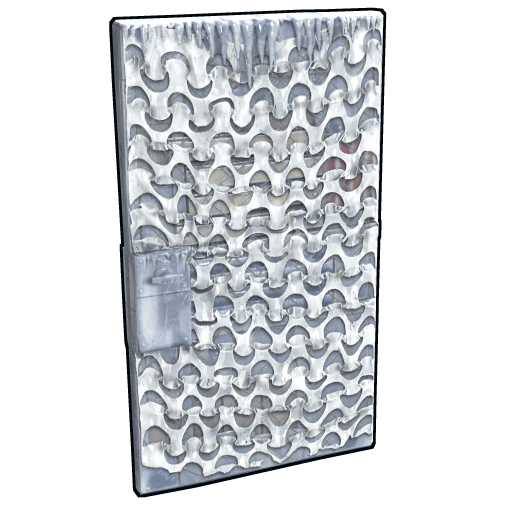 Arctic Camouflage Net Door