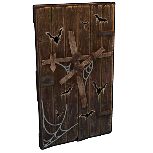Halloween Wooden Door