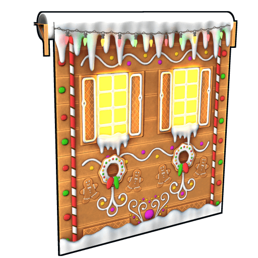 Gingerbread Garage Door