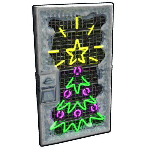 Neon Tree Frozen Door