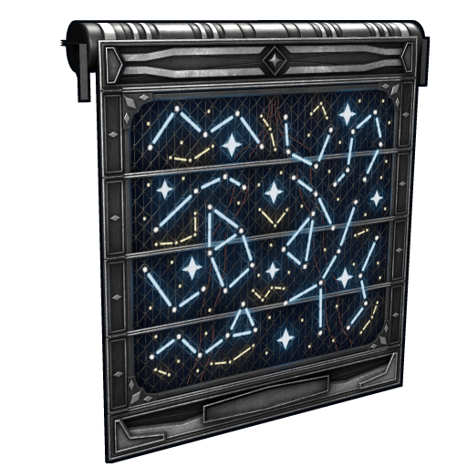 Constellations Garage Door